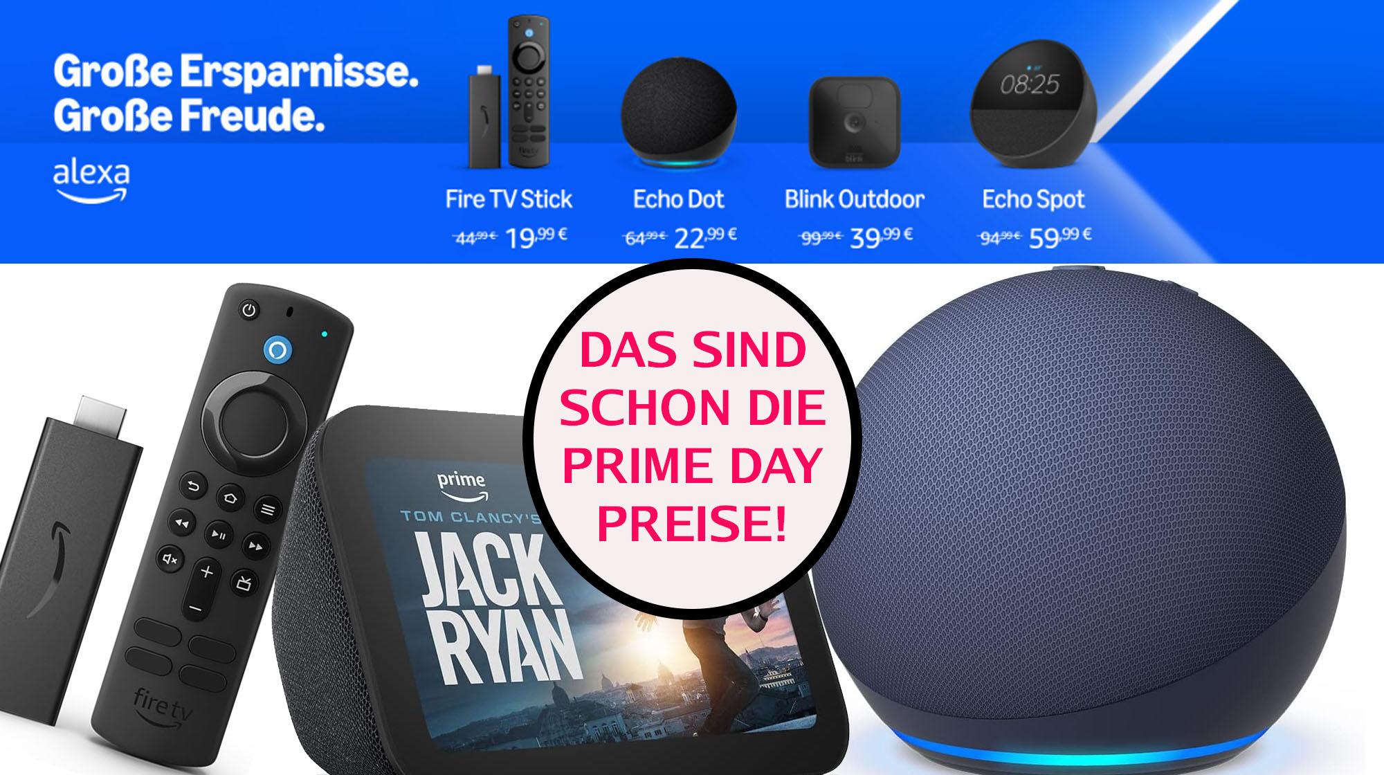 AlexaPreise im AmazonSchredder! Jetzt auch Echo Dot, Fire TV Stick